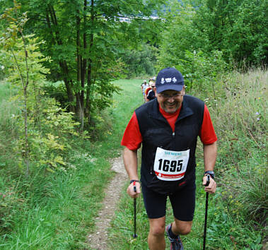 Nordic Walking Wettbewerb beim Frnkischen Schweiz Marathon 2008