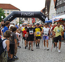 Nordic Walking Wettbewerb beim Frnkischen Schweiz Marathon 2008